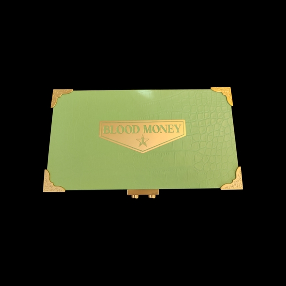 New! Jeffree Star Blood Money Eyeshadow Palette (without box)